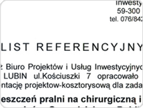 List Referencyjny